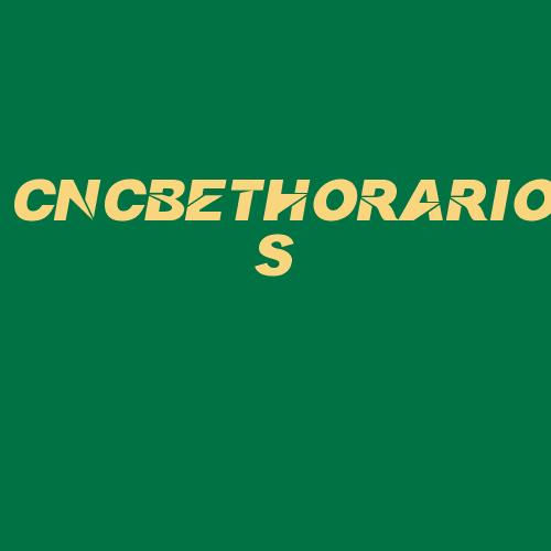 Logo da CNCBETHORARIOS